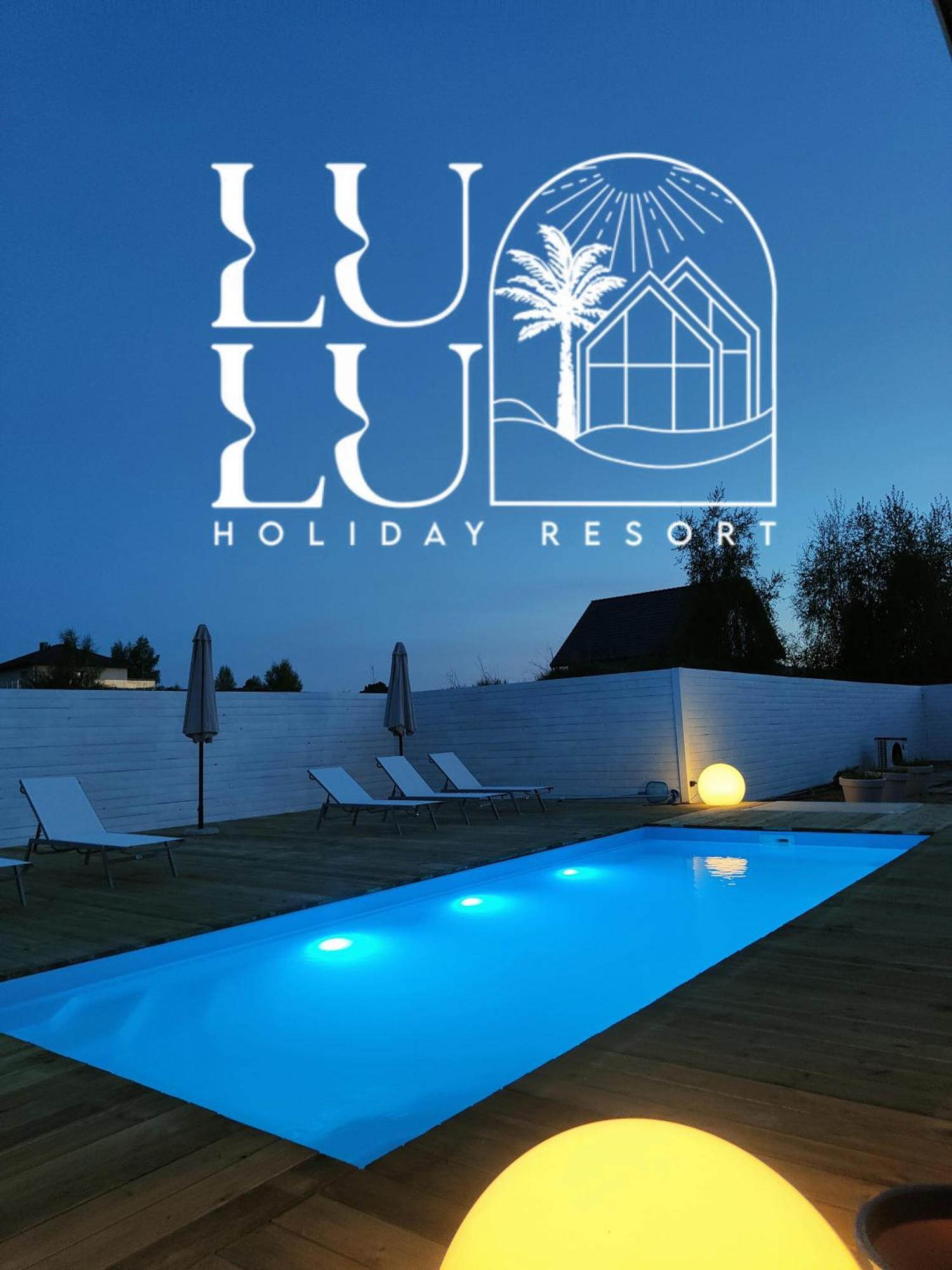 Lulu Holiday Resort Domki Z Podgrzewanym Basenem Großmöllen Exterior foto